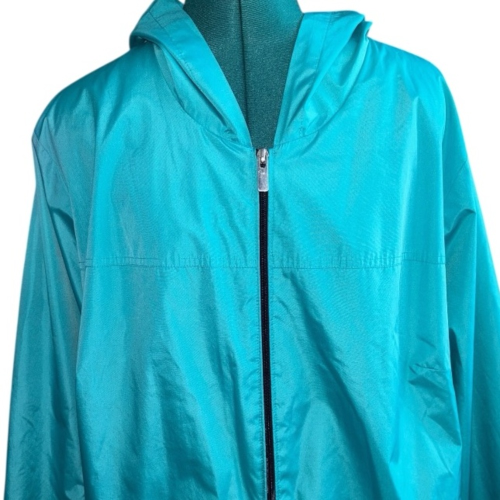 Fleet Street Hooded Mesh Active Jacket, Water Repellent, NWOT - Picture 2 of 13